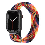 尼龍編織錶帶，適用於 Apple Watch Series 7 41mm / 6&SE&5&4 40mm / 3&2&1 38mm