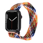 尼龍編織錶帶，適用於 Apple Watch Series 7 41mm / 6&SE&5&4 40mm / 3&2&1 38mm