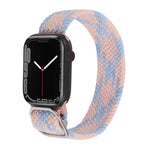 尼龍編織錶帶，適用於 Apple Watch Series 7 41mm / 6&SE&5&4 40mm / 3&2&1 38mm
