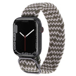 尼龍編織錶帶，適用於 Apple Watch Series 7 41mm / 6&SE&5&4 40mm / 3&2&1 38mm