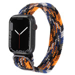 尼龍編織錶帶，適用於 Apple Watch Series 7 41mm / 6&SE&5&4 40mm / 3&2&1 38mm