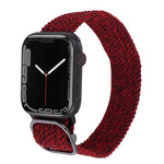 尼龍編織錶帶，適用於 Apple Watch Series 7 41mm / 6&SE&5&4 40mm / 3&2&1 38mm