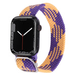 尼龍編織錶帶，適用於 Apple Watch Series 7 41mm / 6&SE&5&4 40mm / 3&2&1 38mm