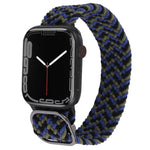 尼龍編織錶帶，適用於 Apple Watch 系列，7 45mm / 6&SE&5&4 44mm / 3&2&1 42mm