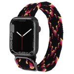 尼龍編織錶帶，適用於 Apple Watch 系列，7 45mm / 6&SE&5&4 44mm / 3&2&1 42mm