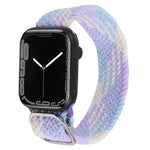 尼龍編織錶帶，適用於 Apple Watch 系列，7 45mm / 6&SE&5&4 44mm / 3&2&1 42mm
