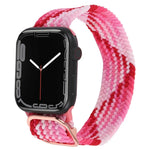 尼龍編織錶帶，適用於 Apple Watch 系列，7 45mm / 6&SE&5&4 44mm / 3&2&1 42mm