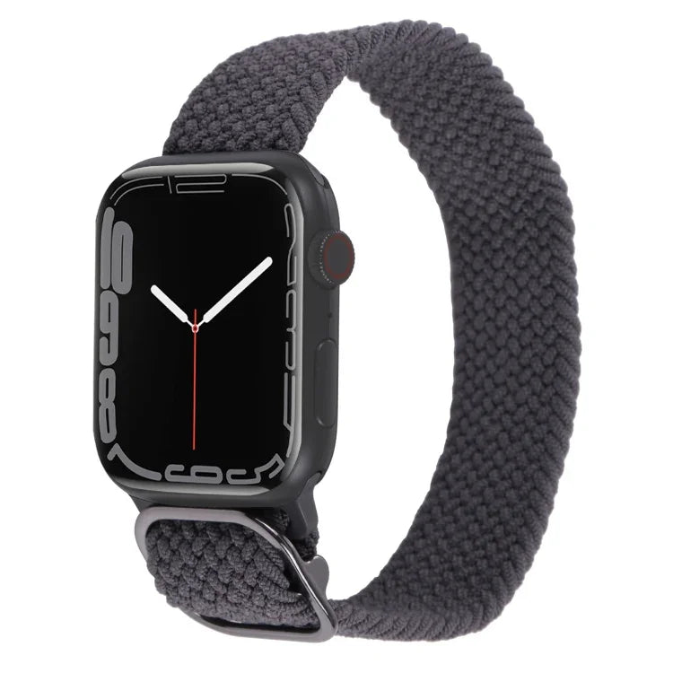 尼龍編織錶帶，適用於 Apple Watch 系列，7 45mm / 6&SE&5&4 44mm / 3&2&1 42mm