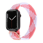 尼龍編織錶帶，適用於 Apple Watch 系列，7 45mm / 6&SE&5&4 44mm / 3&2&1 42mm