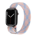 尼龍編織錶帶，適用於 Apple Watch 系列，7 45mm / 6&SE&5&4 44mm / 3&2&1 42mm