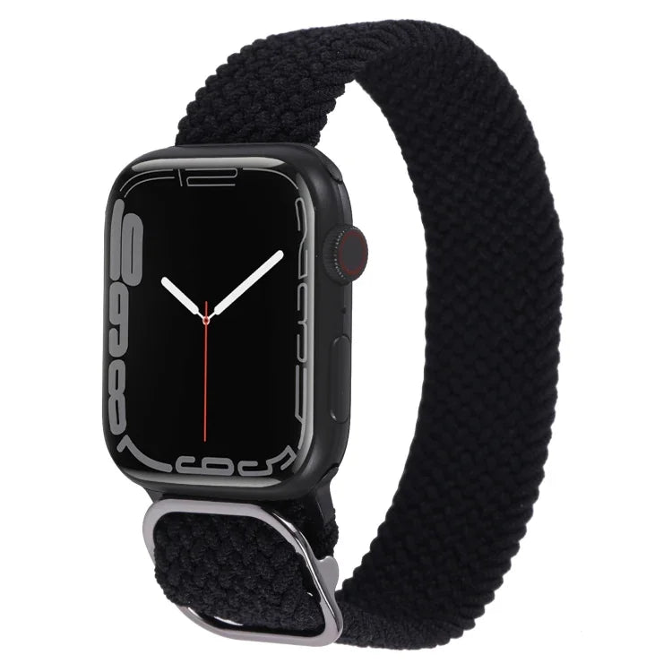尼龍編織錶帶，適用於 Apple Watch 系列，7 45mm / 6&SE&5&4 44mm / 3&2&1 42mm