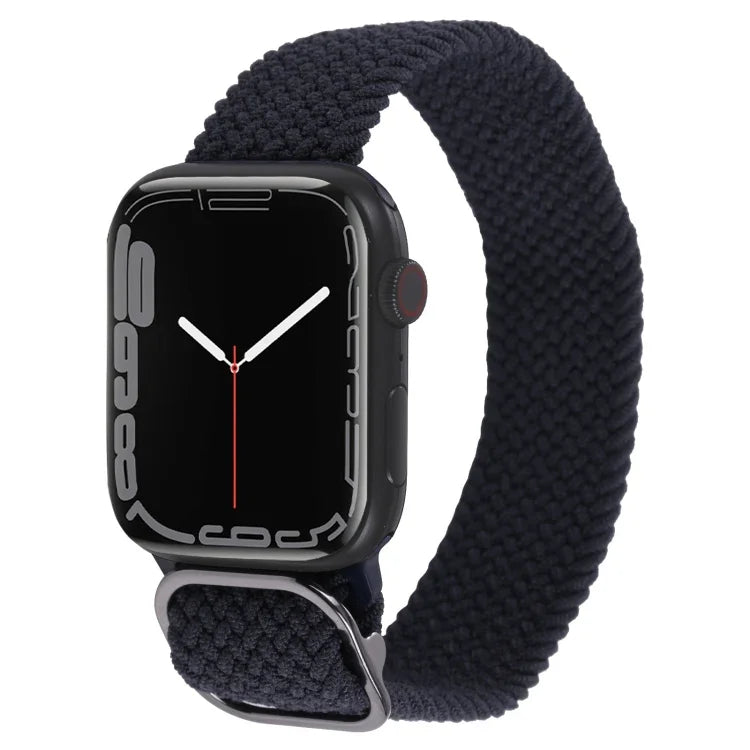 尼龍編織錶帶，適用於 Apple Watch 系列，7 45mm / 6&SE&5&4 44mm / 3&2&1 42mm