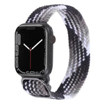 尼龍編織錶帶，適用於 Apple Watch 系列，7 45mm / 6&SE&5&4 44mm / 3&2&1 42mm