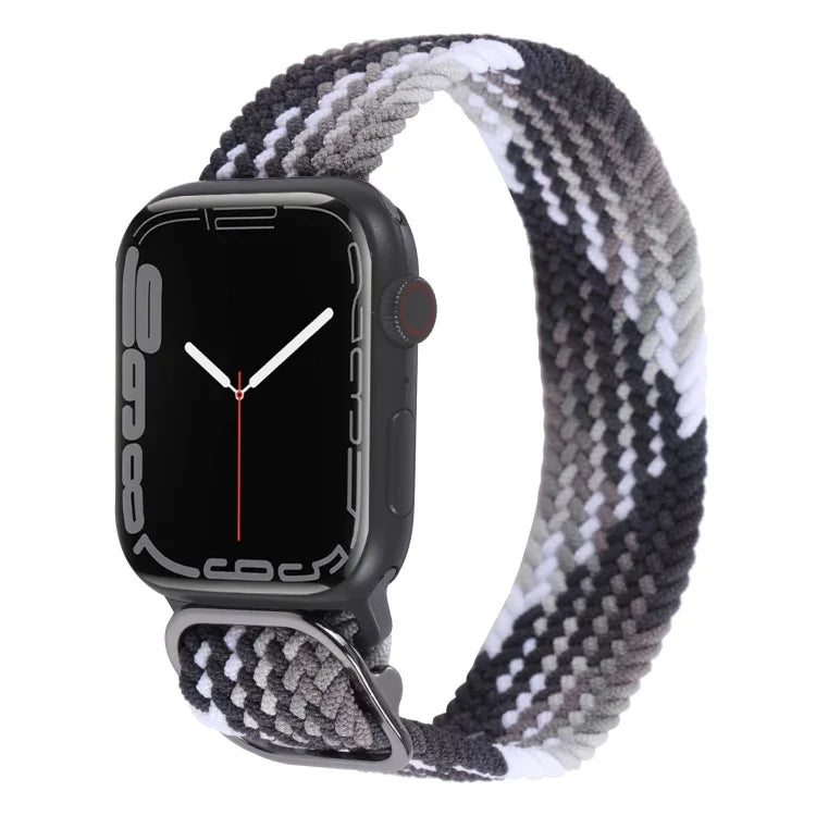 尼龍編織錶帶，適用於 Apple Watch 系列，7 45mm / 6&SE&5&4 44mm / 3&2&1 42mm