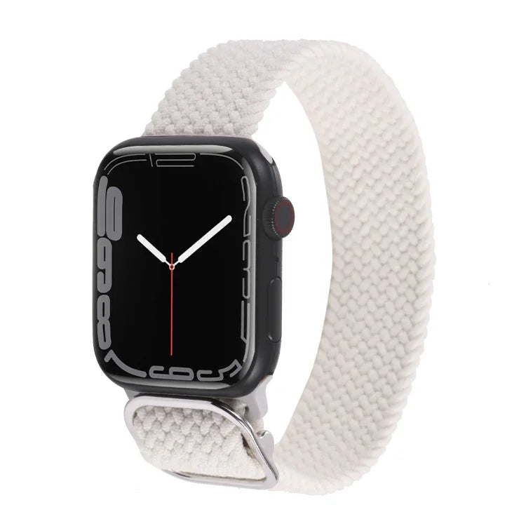 尼龍編織錶帶，適用於 Apple Watch 系列，7 45mm / 6&SE&5&4 44mm / 3&2&1 42mm