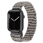尼龍編織錶帶，適用於 Apple Watch 系列，7 45mm / 6&SE&5&4 44mm / 3&2&1 42mm