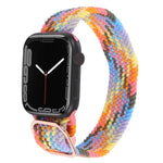 尼龍編織錶帶，適用於 Apple Watch 系列，7 45mm / 6&SE&5&4 44mm / 3&2&1 42mm