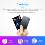 K2便攜超薄卡片語音錄音筆，4GB，8GB，16GB，32GB