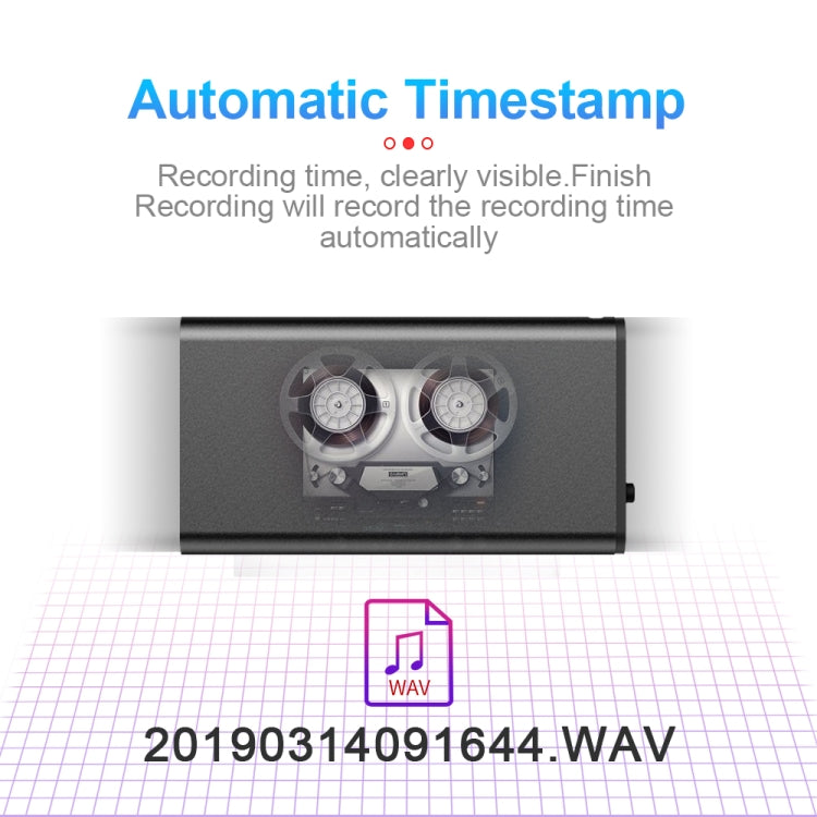 Q1 智能高清降噪語音控制錄音筆，8GB，16GB，32GB