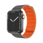 Mutural Moran 系列液態矽膠磁吸錶帶，適用於 Apple Watch 系列，7 41mm / 6&SE&5&4 40mm / 3&2&1 38mm，7 45mm / 6&SE&5&4 44mm / 3&2&1 42mm
