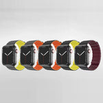 Mutural Moran 系列液態矽膠磁吸錶帶，適用於 Apple Watch 系列，7 41mm / 6&SE&5&4 40mm / 3&2&1 38mm，7 45mm / 6&SE&5&4 44mm / 3&2&1 42mm