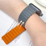 Mutural Moran 系列液態矽膠磁吸錶帶，適用於 Apple Watch 系列，7 41mm / 6&SE&5&4 40mm / 3&2&1 38mm，7 45mm / 6&SE&5&4 44mm / 3&2&1 42mm
