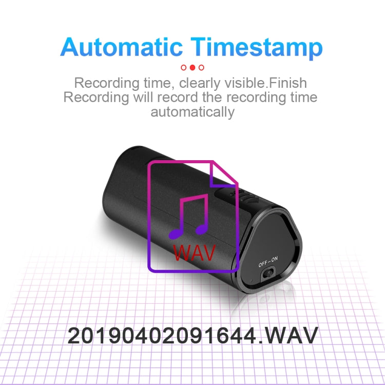 Q51 智能高清降噪遠程語音控制錄音筆，4GB，8GB，16GB