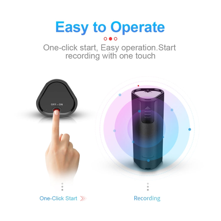 Q51 智能高清降噪遠程語音控制錄音筆，4GB，8GB，16GB