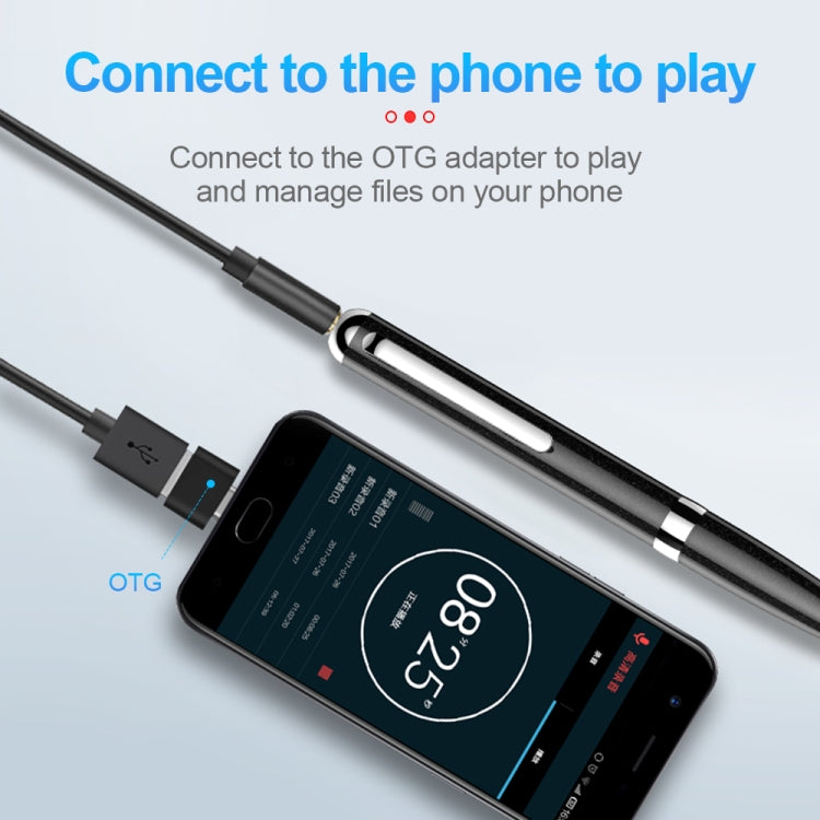 Q96 智能高清數字降噪錄音筆，4GB，8GB，16GB，32GB，64GB