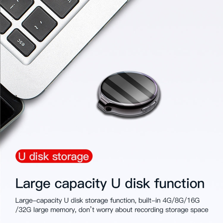 Q39 AI智能高清降噪語音控制錄音筆，4GB，8GB，16GB，32GB