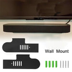 分體式音響掛牆支架，適用於小米Redmi音箱、小度Soundbar、JY AUDIO A9K、HiVi K1000、酷開Live-1 / Live-2 / Live-3、KEF HTF7003、DALI Katch One、Ibass 9100K