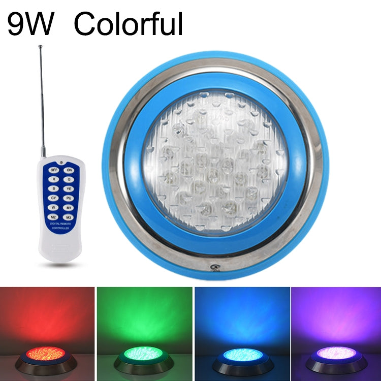 LED 不鏽鋼壁掛泳池燈 景觀水下燈，6W，9W，12W，15W，18W，24W，36W
