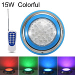 LED 不鏽鋼壁掛泳池燈 景觀水下燈，6W，9W，12W，15W，18W，24W，36W
