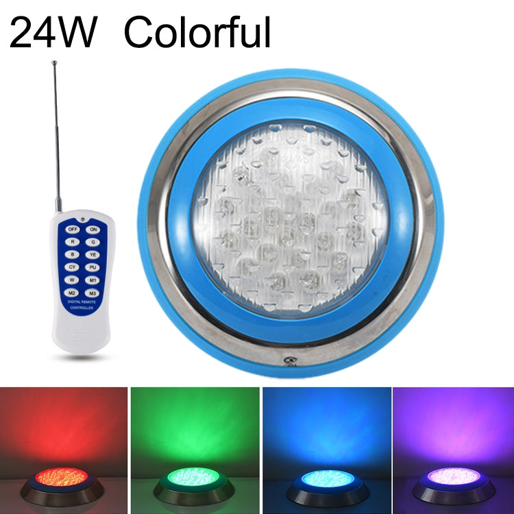 LED 不鏽鋼壁掛泳池燈 景觀水下燈，6W，9W，12W，15W，18W，24W，36W