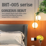 BHT-005-GC 220V AC 3A 智慧家用加熱恆溫器，歐規盒裝，僅內部感應器控制鍋爐加熱，BHT-005-GC