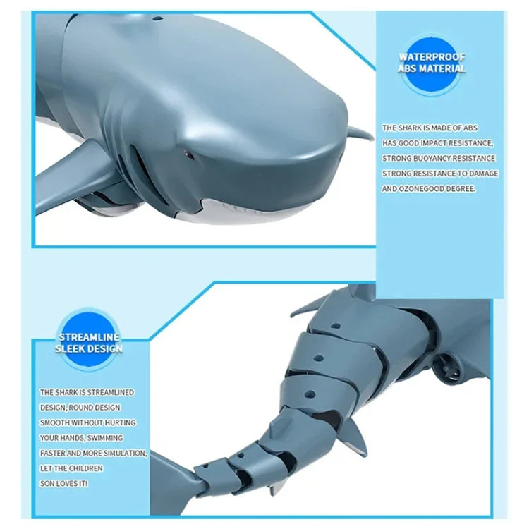 MoFun H151-1 2.4G 四通道遙控防水模擬鯊魚，H151-1