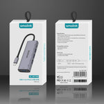amalink 95119D Type-C / USB-C 轉 4埠 USB + PD 3.0 多功能集線器擴充座，95119D