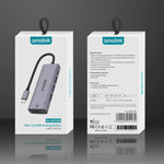 amalink 95123D Type-C / USB-C 轉 HDMI + 3埠 USB + PD 3.0 多功能集線器，95123D
