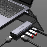amalink 95126 Type-C / USB-C 轉雙 HDMI + 2埠 USB + PD 3.0 多功能集線器，95126