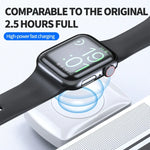 JJT-997 Type-C 介面耳機與手錶雙面無線充電器，適用於 AirPods 與 iWatch
