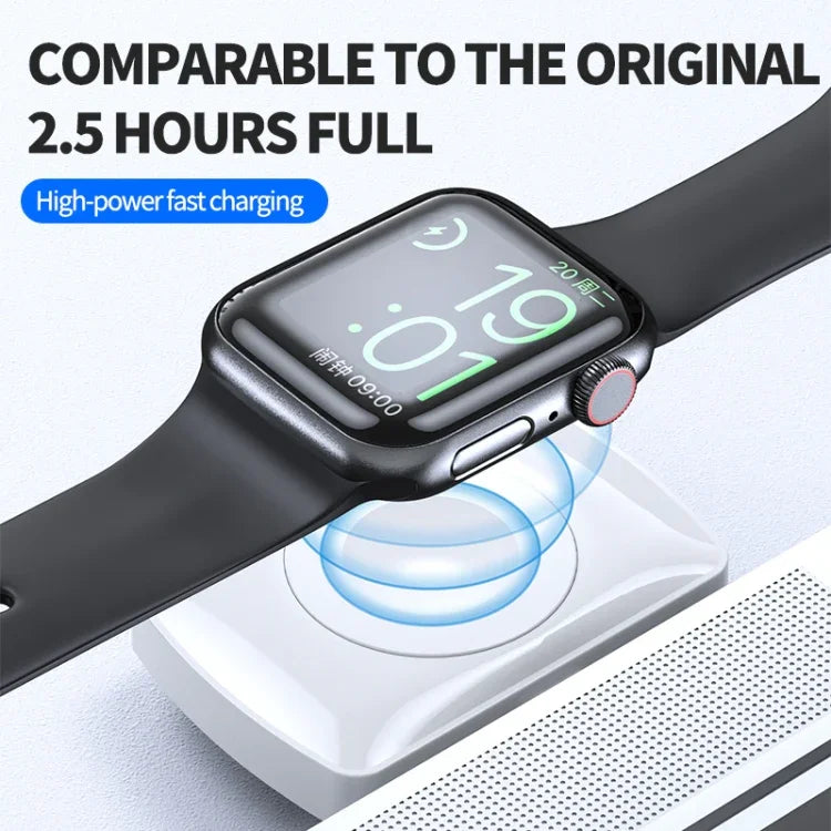 JJT-997 Type-C 介面耳機與手錶雙面無線充電器，適用於 AirPods 與 iWatch