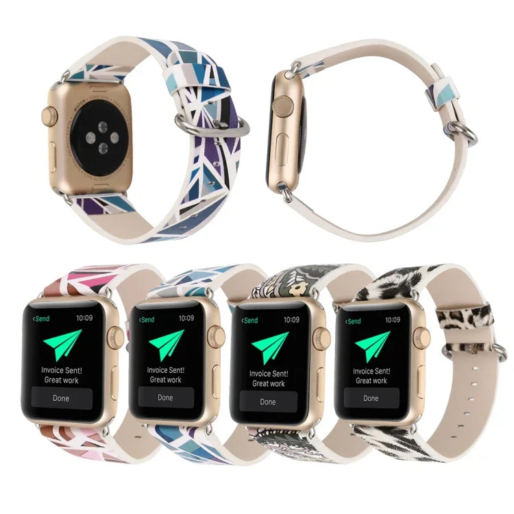 時尚錶帶，適用於 Apple Watch 系列，適用於 Apple Watch Series 5
