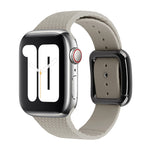 黑色扣環矽膠錶帶，適用於 Apple Watch Series 7 41mm / 6&SE&5&4 40mm / 3&2&1 38mm