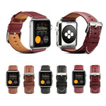 環保真皮錶帶，適用於 Apple Watch 系列，適用於 Apple Watch Series 5