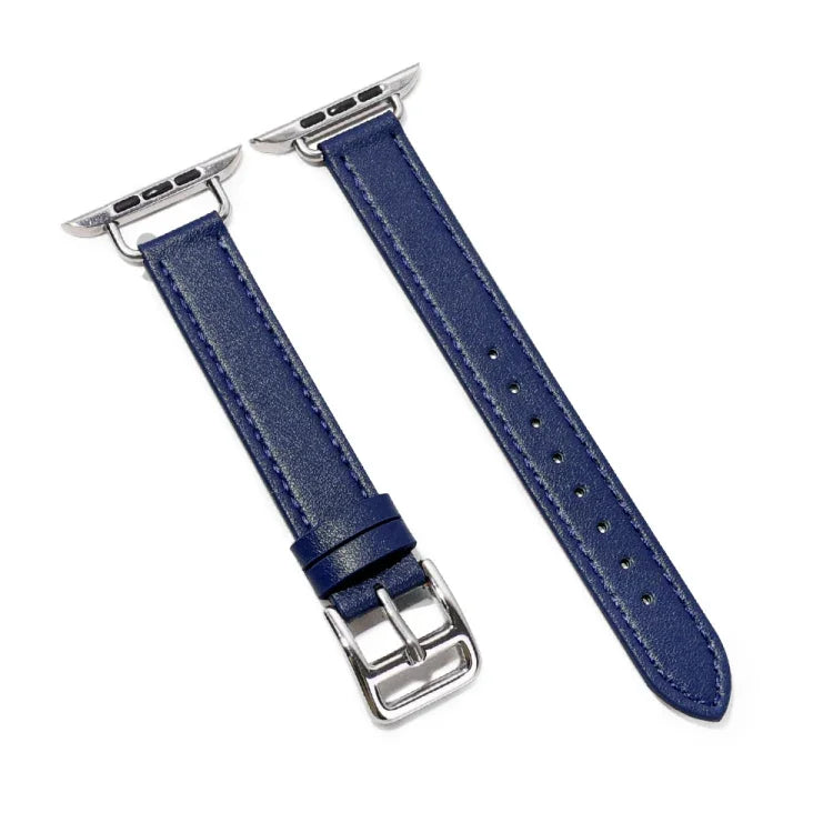 14mm 牛皮皮革錶帶，適用於 Apple Watch 系列，7 41mm/6&SE&5&4 40mm/3&2&1 38mm，7 45mm/6&SE&5&4 44mm/3&2&1 42mm