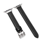 14mm 牛皮皮革錶帶，適用於 Apple Watch 系列，7 41mm/6&SE&5&4 40mm/3&2&1 38mm，7 45mm/6&SE&5&4 44mm/3&2&1 42mm