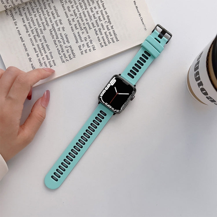 矽膠錶帶，適用於Apple Watch Series，7 41mm / 6&SE&5&4 40mm / 3&2&1 38mm，7 45mm / 6&SE&5&4 44mm / 3&2&1 42mm