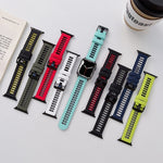 矽膠錶帶，適用於Apple Watch Series，7 41mm / 6&SE&5&4 40mm / 3&2&1 38mm，7 45mm / 6&SE&5&4 44mm / 3&2&1 42mm