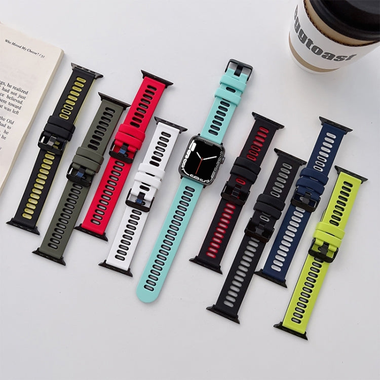 矽膠錶帶，適用於Apple Watch Series，7 41mm / 6&SE&5&4 40mm / 3&2&1 38mm，7 45mm / 6&SE&5&4 44mm / 3&2&1 42mm