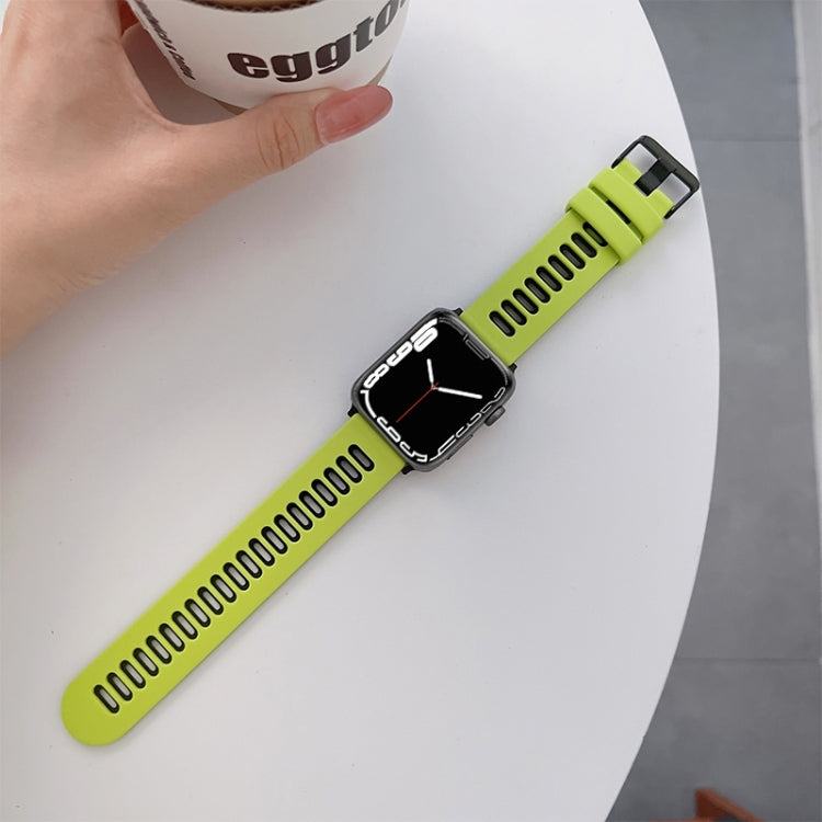 矽膠錶帶，適用於Apple Watch Series，7 41mm / 6&SE&5&4 40mm / 3&2&1 38mm，7 45mm / 6&SE&5&4 44mm / 3&2&1 42mm